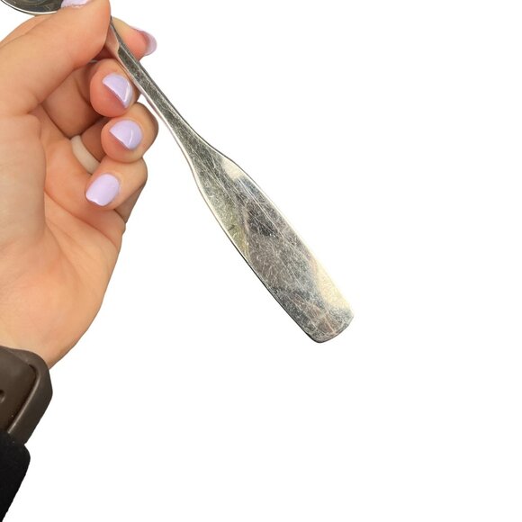Oneida Community Stainless Hostess Serving Spoon "Paul Revere" Inspired - Picture 1 of 5
